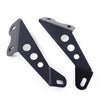 Jeep Wrangler 20''-22'' LED Work Light Bar Hood Mount Brackets (2007-2017)