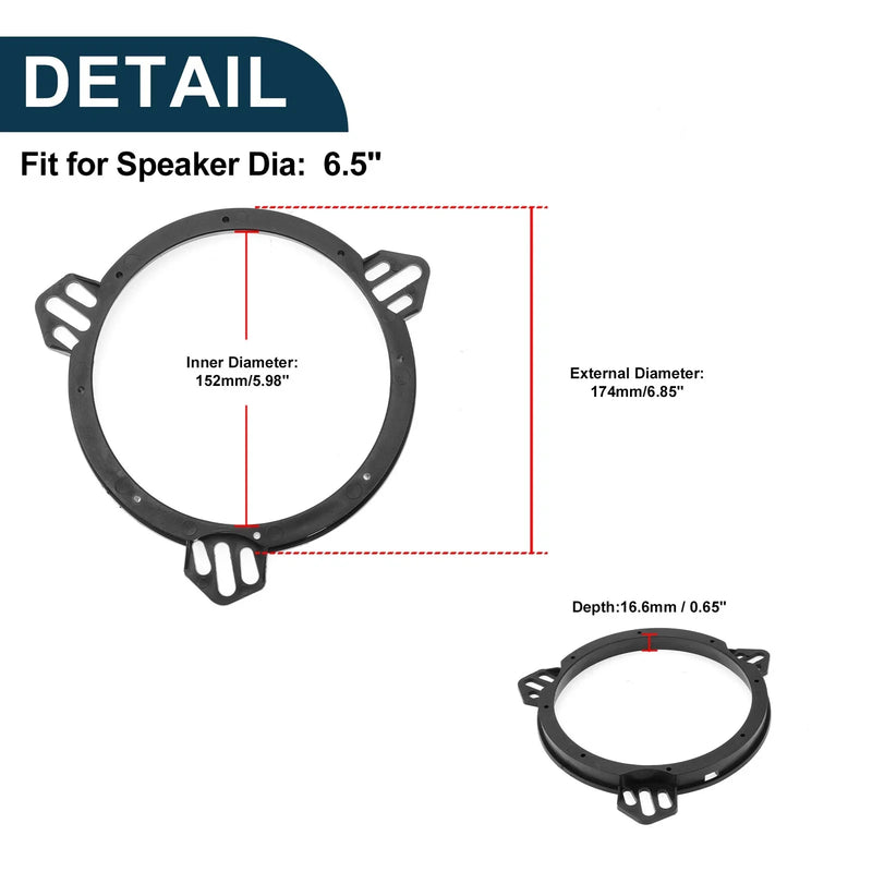 Toyota Celica (2000-2005)  Set Speaker Spacer Adapter