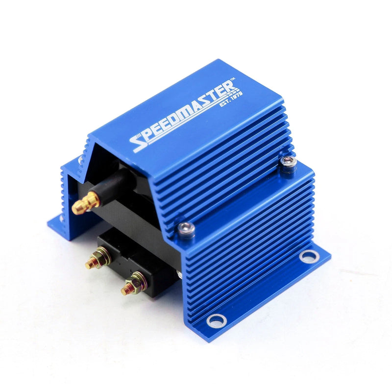 Universal - Blue 12V High Output External Male E-Core Ignition Coil