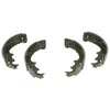Jeep Wrangler TJ Rear Brake Shoes Linings Set (1997-2006)