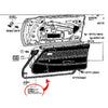 Toyota Celica 1971-1977 Front Door Lower Weatherstrip
