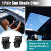 Honda CR-V (2017-2021) - 2 x Fixed Buckle Shades Sunroof Sun Visor Clips