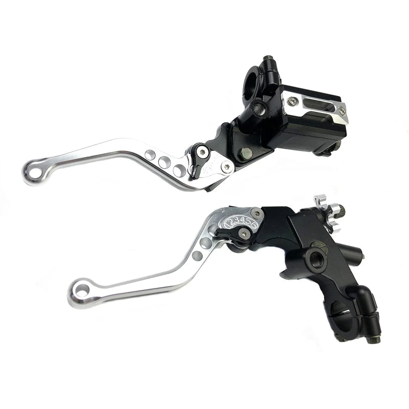 Universal 7/8 Motorcycle Front Brake Clutch CNC Cylinder Reservoir Lever