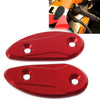 Honda CBR1000RR 2008-2017 Red Rearview Mirror Block Off Base Plates