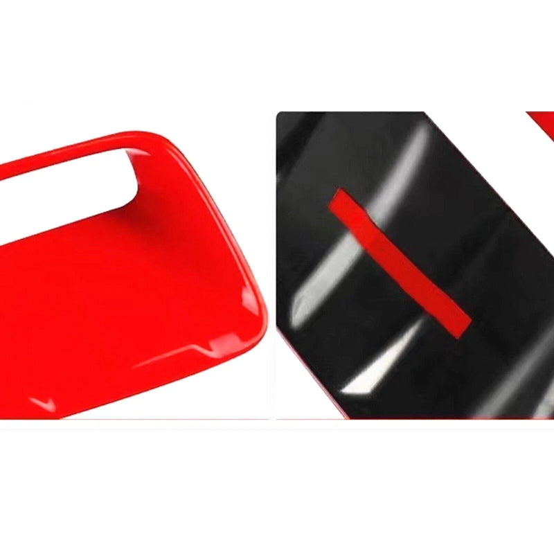 Mini Cooper F60 (2021-2024) 2 x Red Air Vent Intake Frame Cover