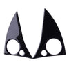 Benz C-Class W204 2 x Carbon Fiber Steering Wheel Button Covers (2007-2010)
