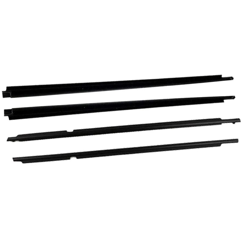 Out Weatherstrip Door Belt Set 4 BK Fit Toyota Corolla Altis 4D SED 2008-13 D05