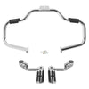 Harley Softail Fatboy Engine Guard Crash Bar Footpegs (2000-2017)