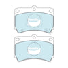 Ford Meteor GC B6 Front Disc Brake Pad Set (1985-1987)