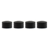 Triumph T120 Thruxton 4 x Billet Black Head Bolt Cover Caps (2016-2023)