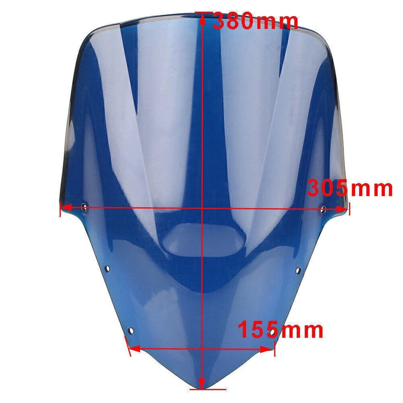 Yamaha FZ1S Tan Double Bubble Windshield (2006-2011)