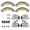Honda Foreman 450 TRX450 Front Brake Wheel Cylinders & Shoes Pin (1998–2004)