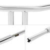 Harley Softail Fat Boy Bob Chrome 8 Rise T-Bar 1.5 Handlebar (2018-2024)