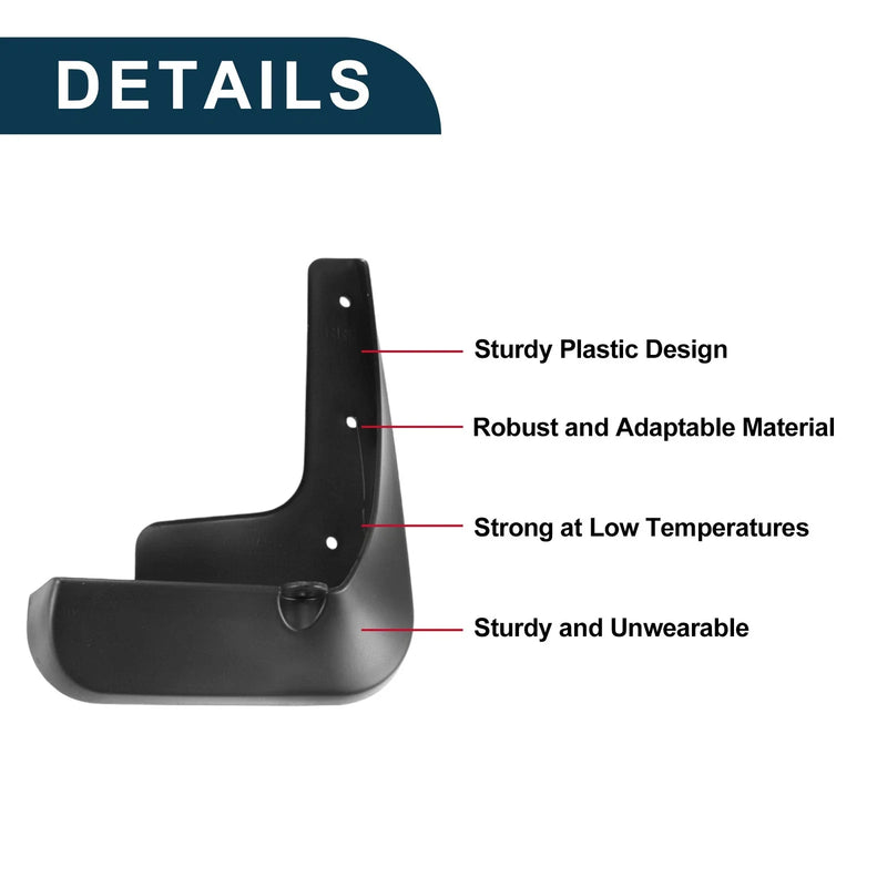 Toyota Alphard Mud Flaps Splash Guards 1 Set (2022-2024)