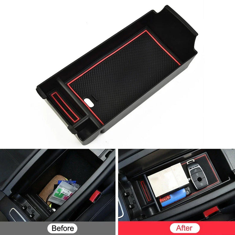 A-Class B-Class AU ABS Plastic Center Armrest Storage Box Tray