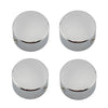 Triumph T120 Thruxton Scrambler 4 x CNC Billet Head Bolt Cover Caps (2016-2023)
