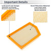 Jeep Cherokee (2014-2018) - 1 x Replacement Part Engine Air Filter