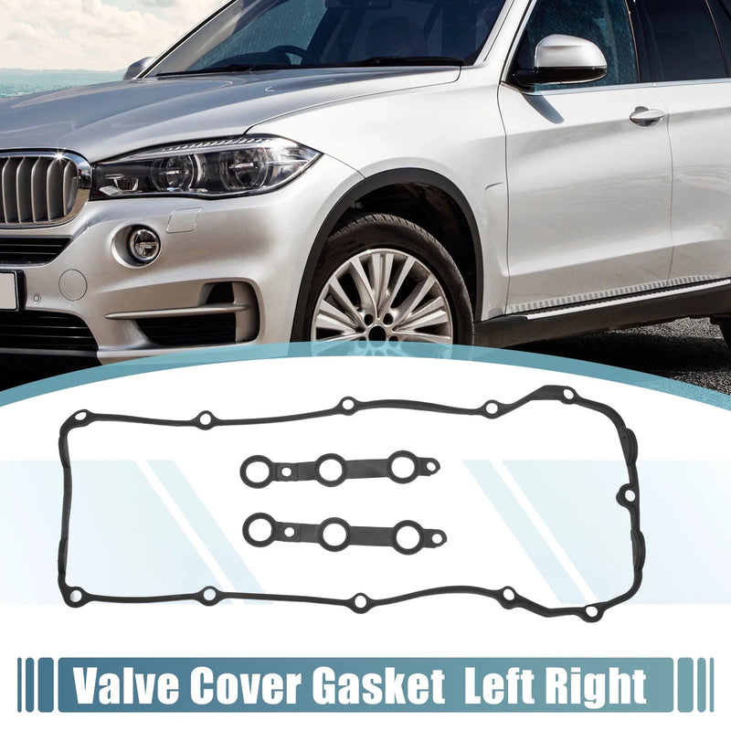 BMW 330i Base 3.0L L6 Valve Cover Gasket Seal Set (2003-2005)