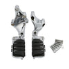 Harley Sportster 883 1200 Chrome Passenger Foot Pegs Mount Bracket (14-22)