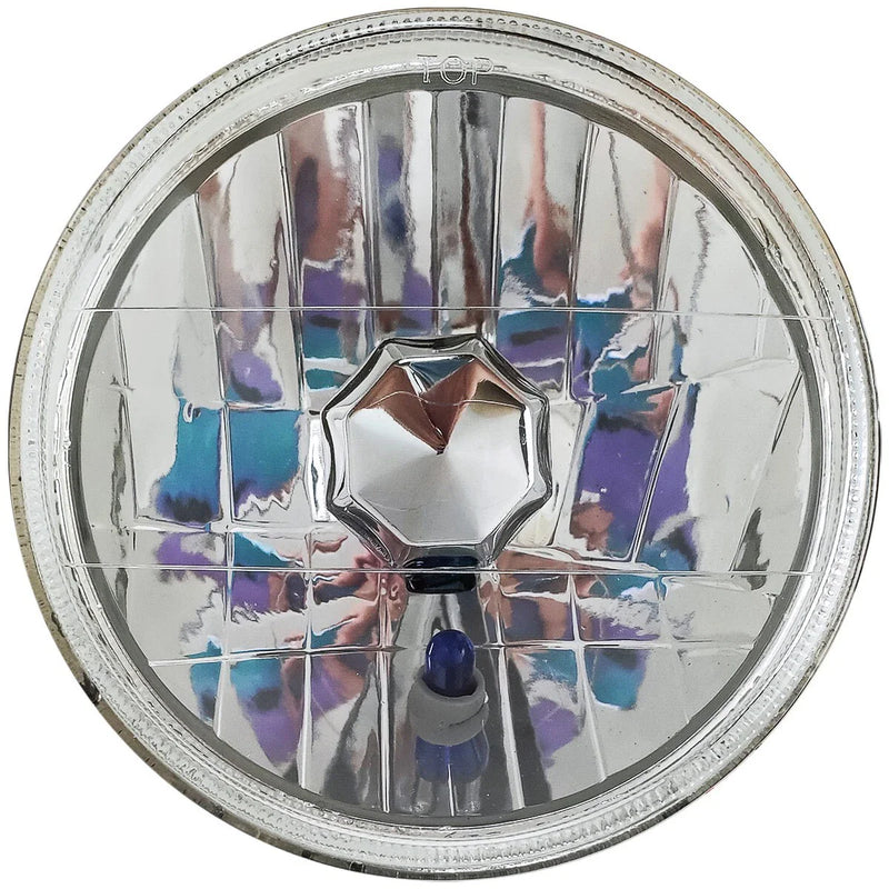 Headlights 4 x 5.75" Round Diamond Cut Lens (Fits Make & Model)