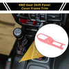 Jeep Wrangler JL JLU (2018-2024) Pink 4WD Gear Shift Panel Cover Trim