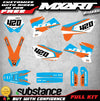 Models KTM SX Decal Kit Stickers (2003-2004)