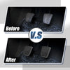 Toyota 4Runner (1984-2001) Black Anti-Slip Clutch Brake Pedal Covers