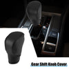 Honda 11th Civic 2022-2023 Black Faux Leather Gear Shift Lever Cover