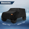 Jeep Wrangler JK JL 2-Door (2007-2021) UV Waterproof Protection SUV Car Cover