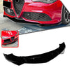 Alfa Romeo Giulia Front Spoiler Lip Splitter Kit (2015-2024)