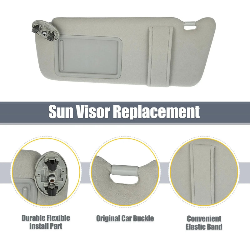 Toyota Camry (2007-2011) Gray Sun Visor Assembly