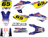 Yamaha YZ 65 Aussie Pride Full Sticker Kit Decals (2015-2023)