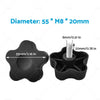 Carefree Caravan RV Awning Brace Locking Knob 8mm