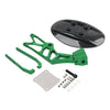 KAWASAKI Z1000 / SX Green Carbon Fiber Rear Splash Mudguard w/Bracket (14-20)