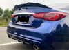 Infiniti Q50 Sedan 2014-2024 Glossy Black Rear Spoiler Wing