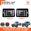 Toyota Hilux Ute Tiger D4D LN147 Black Center Air Vent Grille (1997-2004)