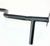 GY6 150cc Quad Bike ATV Black Alloy Twin Exhaust Pipe Mufflers