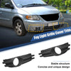 Dodge Grand Caravan Pair Front Right Fog Light Grille Cover (2008-2010)