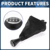 Peugeot 206 (2005-2008) Black Faux Leather 5 Speed Gear Shifter Knob & Cover