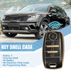 Kia Forte Koup, Niro TPU Smart Key Fob Case Cover (2014-2022)