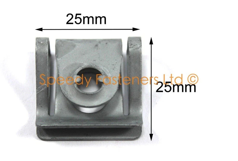Yamaha 6x dzus Verkleidung Befestigung Clips Platte
