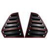 VW Golf 8 Rear Window Side Vent Shutter Louver Cover Trim (2020-2022)