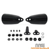 Harley Softail Deluxe Black Handlebar Hand Guards (2018-2023)