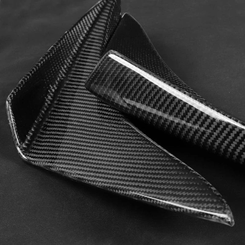 Chevrolet Corvette C7 2014-2015 Carbon Fiber Front Bumper side Body Canards