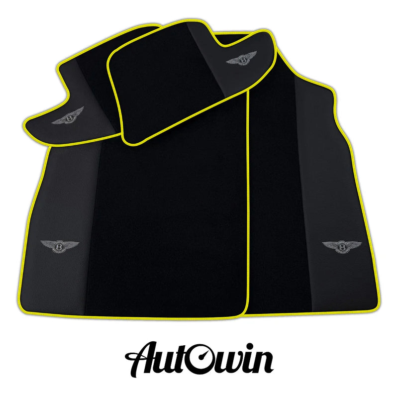Bentley Continental GTC 2006-2011 | Light Yellow Trim AutoWin Floor Mats
