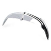 Harley Touring FLHX Batwing Fairing Brow Accent Trim Chrome (1996-2013)