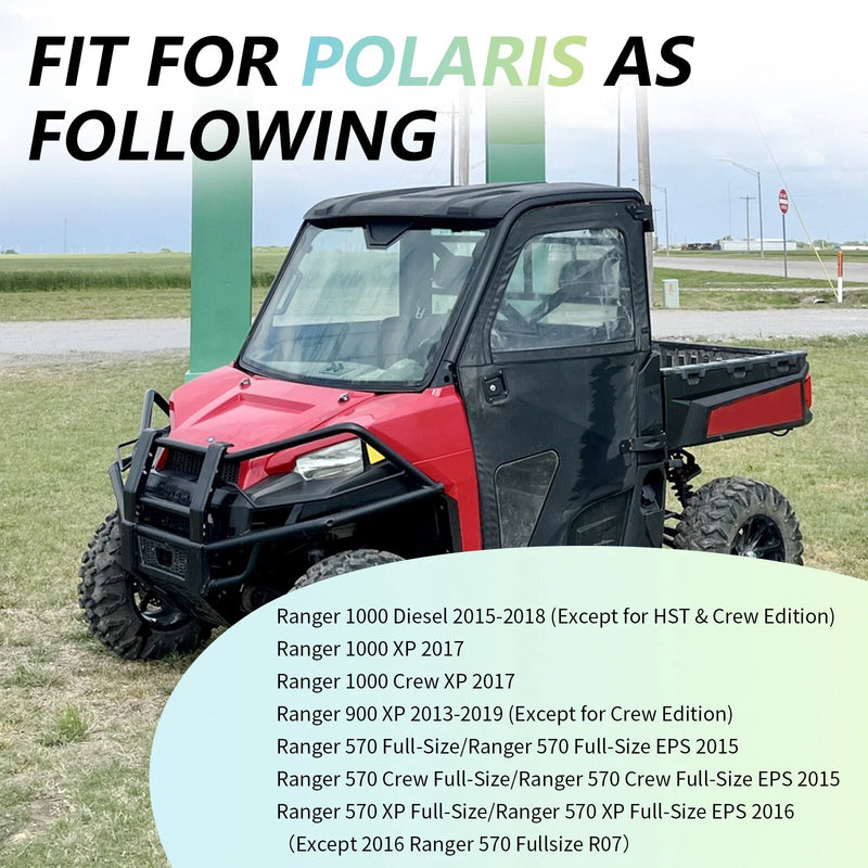 Polaris Ranger 570 / 900 / 1000 XP Diesel Crew BLACK Stabilizer Tube