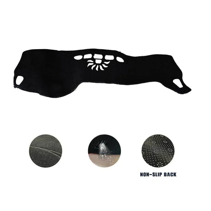 Chery Tiggo 4 Pro 2024-2025 Dashboard Cover Black Non-Slip Dash Mat