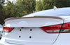 Hyundai Elantra Sedan Rear Spoiler Wing H Style ABS Unpainted (2017-2018)
