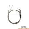 Harley Sportster XL883 XL1200 Throttle Cable Wires (1996-2015)